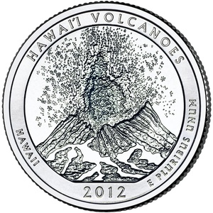2012 Quarter - D - Hawaii Volcanoes reverse